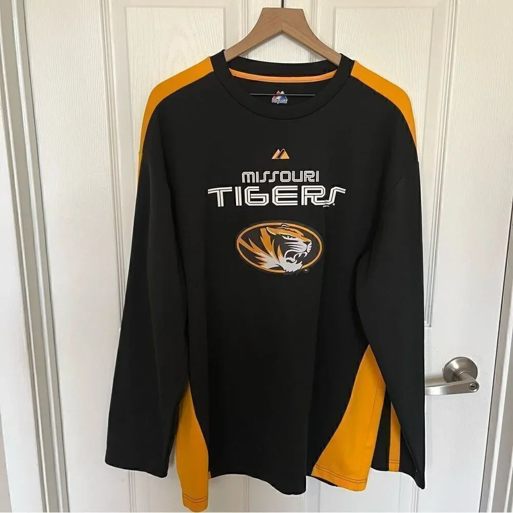 Majestic Missouri Tigers Fleece Pullover